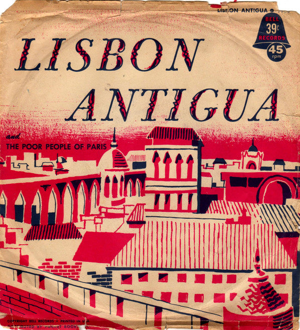 Larry Clinton And His Orchestra : Lisbon Antigua / Poor People Of Paris (7", Mono)
