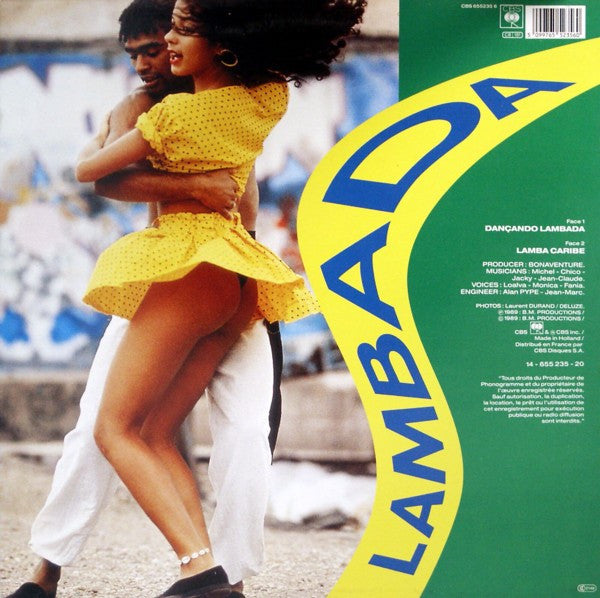 Kaoma : Dançando Lambada (12", Maxi)