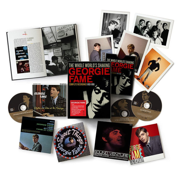 Georgie Fame : The Whole World’s Shaking (Complete Recordings 1963-1966) (Box, Comp + 4xCD, Album, RE, RM + CD, Comp, RM)