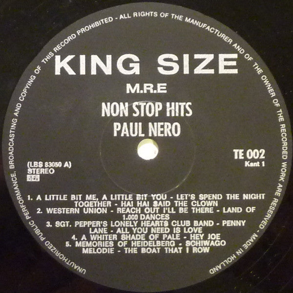 The Paul Nero Sounds : Nero's Hit Party - 28 Hits Non-Stop (LP, Album)