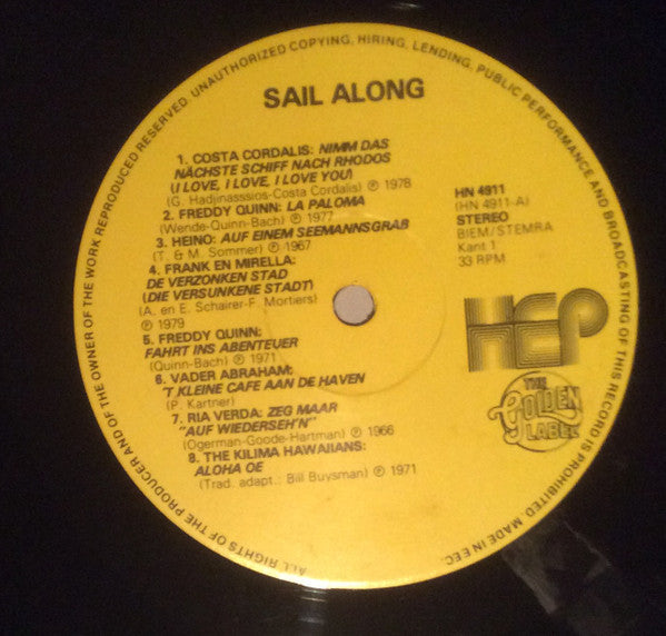 Various : Sail Along (2xLP, Comp)