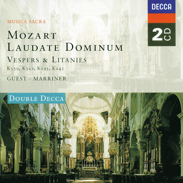 Wolfgang Amadeus Mozart - George Guest (2) · Sir Neville Marriner : Laudate Dominum • Vespers & Litanies K339, K321, K195, K243 (2xCD, Comp, RM)