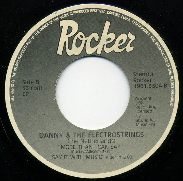 Danny & The Electrostrings : Danny & The Electrostrings (7", EP)