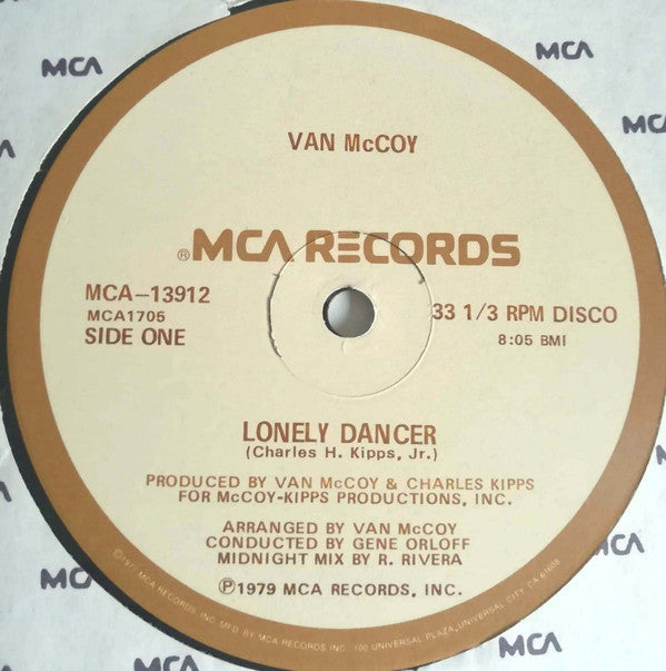 Van McCoy : Lonely Dancer (12")