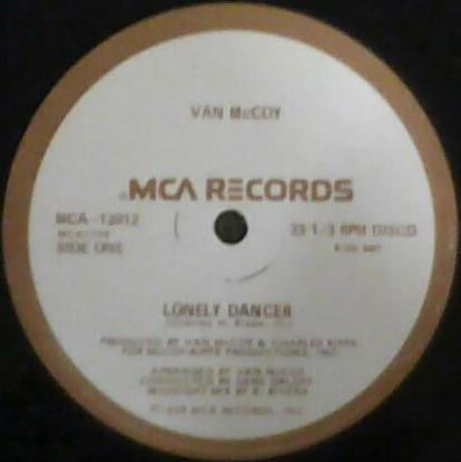Van McCoy : Lonely Dancer (12")