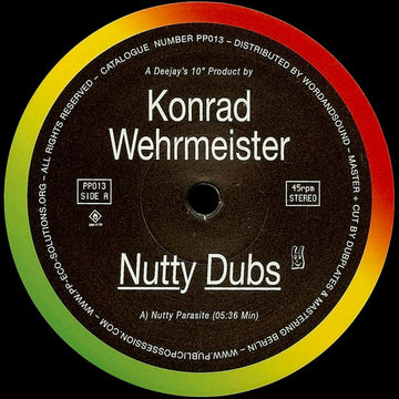 Konrad Wehrmeister : Nutty Dubs (10")