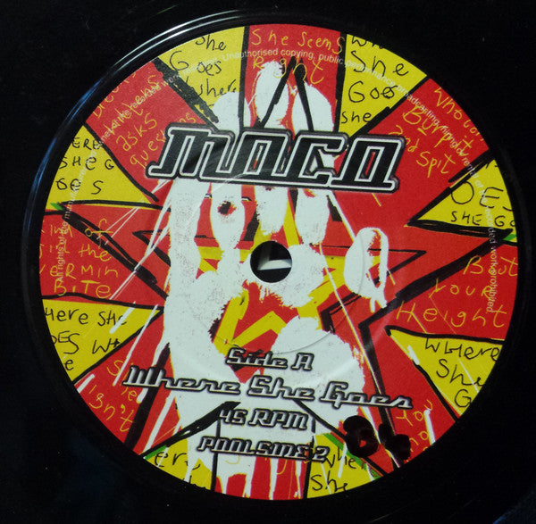 Moco (3) : Where She Goes (7")