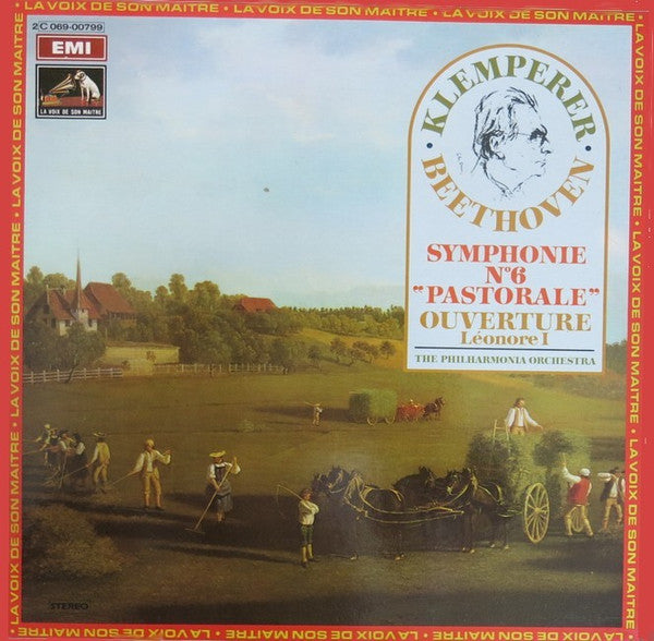 Ludwig van Beethoven / Otto Klemperer, Philharmonia Orchestra : Symphonie N°6 "Pastorale" Ouverture Léonore I (LP, Album)