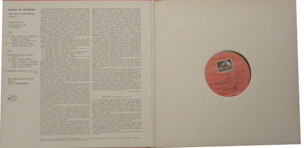 Ludwig van Beethoven / Otto Klemperer, Philharmonia Orchestra : Symphonie N°6 "Pastorale" Ouverture Léonore I (LP, Album)