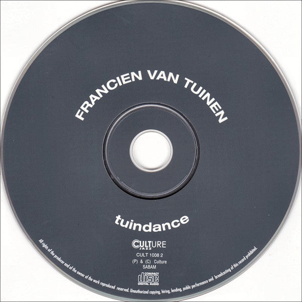 Francien Van Tuinen : Tuindance (CD, Album)