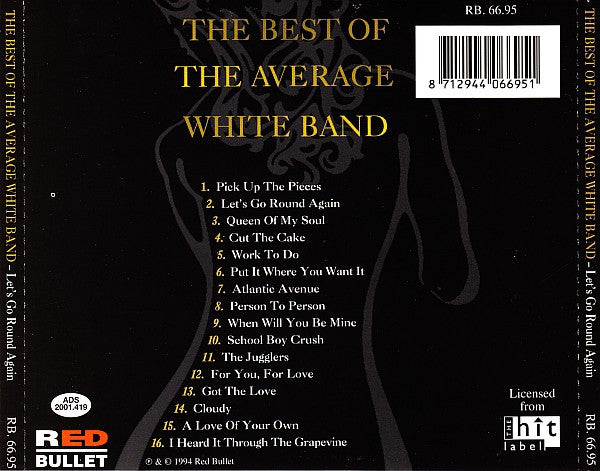Average White Band : The Best Of The Average White Band - Let's Go Round Again (CD, Comp)