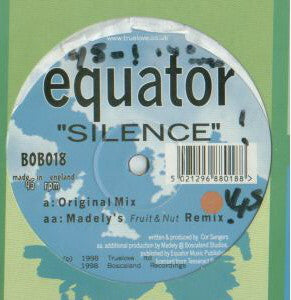 Equator : Silence (12")