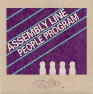 Assembly Line People Program : Critical Gate / Glass Static (Remix) (7")