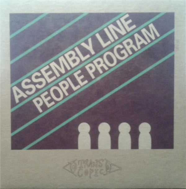Assembly Line People Program : Critical Gate / Glass Static (Remix) (7")