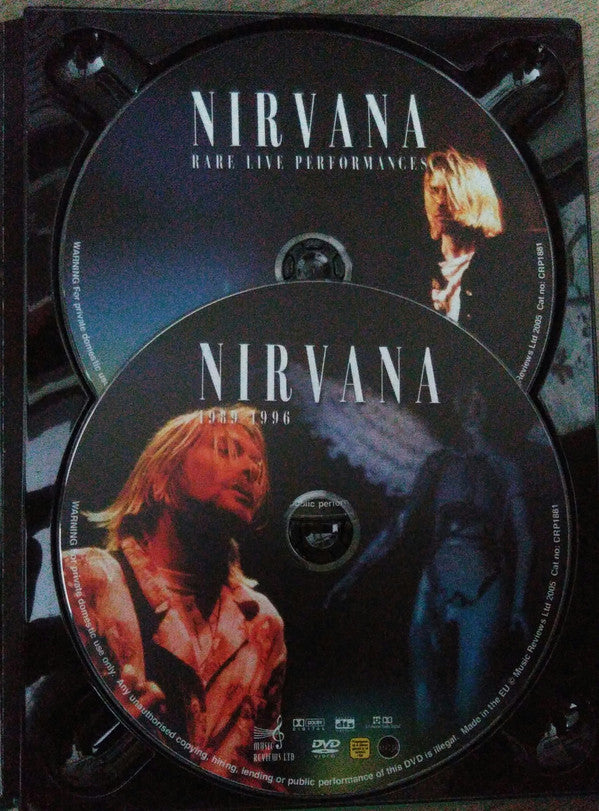 Nirvana : Nirvana 1989-1996 (2xDVD-V, Unofficial + Unofficial, Boo)