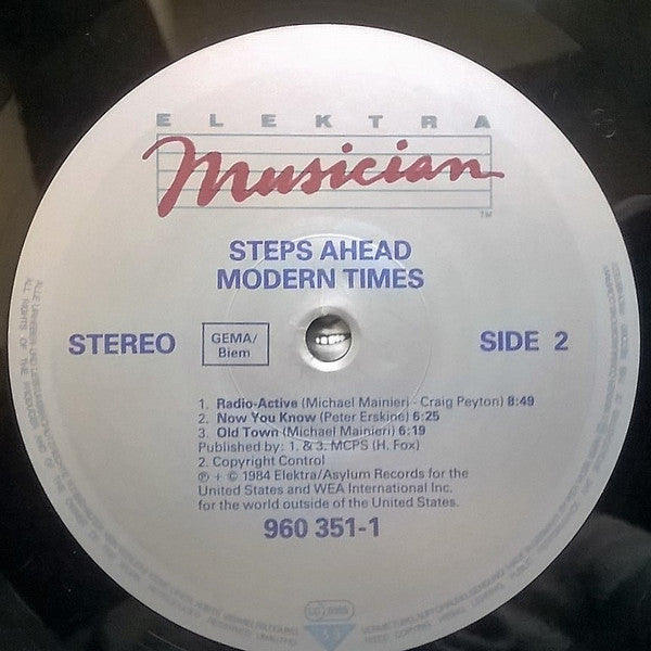 Steps Ahead : Modern Times (LP, Album)