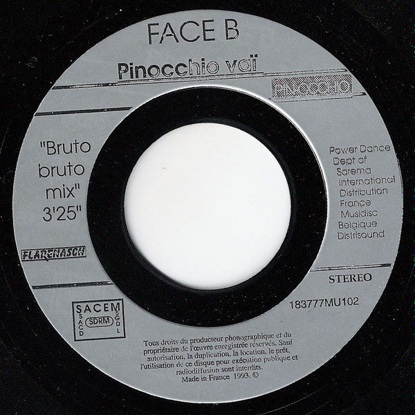 Pin-Occhio : Pinocchio Vai !! (7")