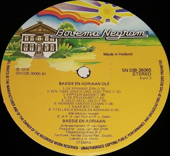Bassie & Adriaan : Olé (LP)