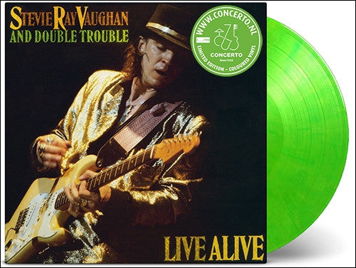 Stevie Ray Vaughan & Double Trouble : Live Alive (2xLP, Album, Ltd, Num, RE, Gre)