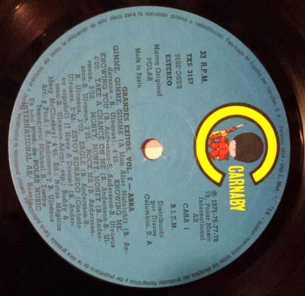ABBA : Grandes Exitos Vol. 2 (LP, Comp, Gat)