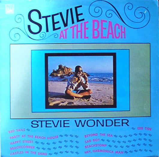 Stevie Wonder : Stevie At The Beach (LP, RE)