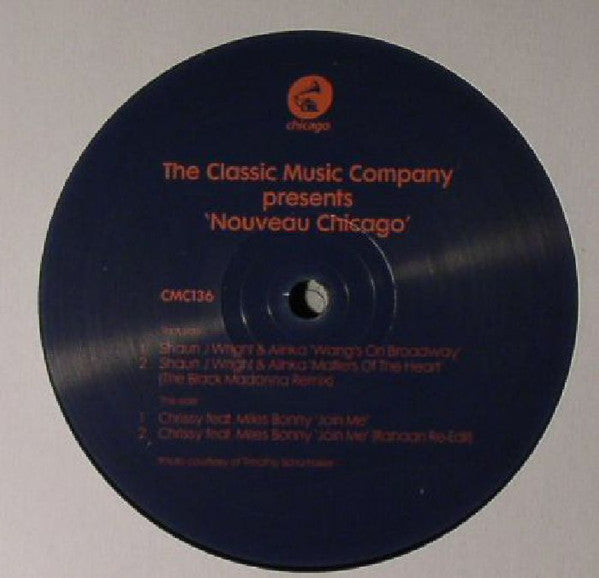 Shaun J. Wright & Alinka (2) / Chrissy Feat. Miles Bonny : Nouveau Chicago (12", EP)