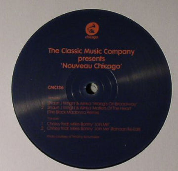 Shaun J. Wright & Alinka (2) / Chrissy Feat. Miles Bonny : Nouveau Chicago (12", EP)