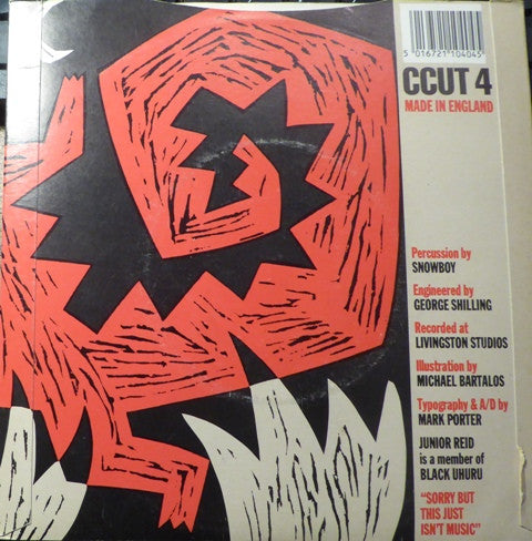 Coldcut Featuring Junior Reid And Ahead Of Our Time Orchestra : Stop This Crazy Thing (7", Single)