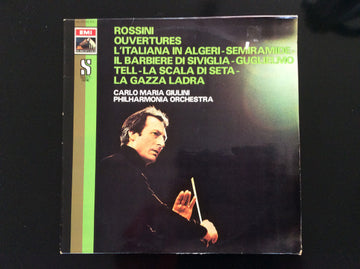 Carlo Maria Giulini, Philharmonia Orchestra : Rossini Ouvertures (LP, RE)