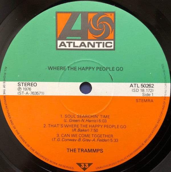 The Trammps : Where The Happy People Go (LP, Album)