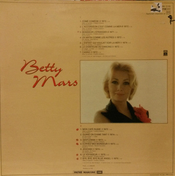 Betty Mars : Betty Mars (LP, Comp)