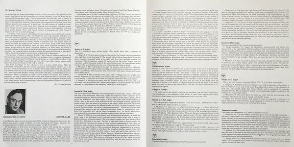 Joseph Haydn, John McCabe (2) : The Haydn Piano Sonatas Volume 3 (3xLP + Box)