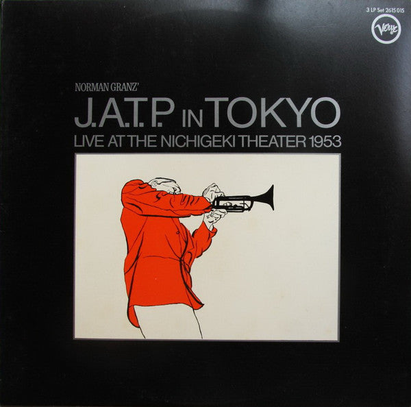 Jazz At The Philharmonic : J.A.T.P. In Tokyo (Live At The Nichigeki Theatre 1953) (3xLP, Album, Mono)