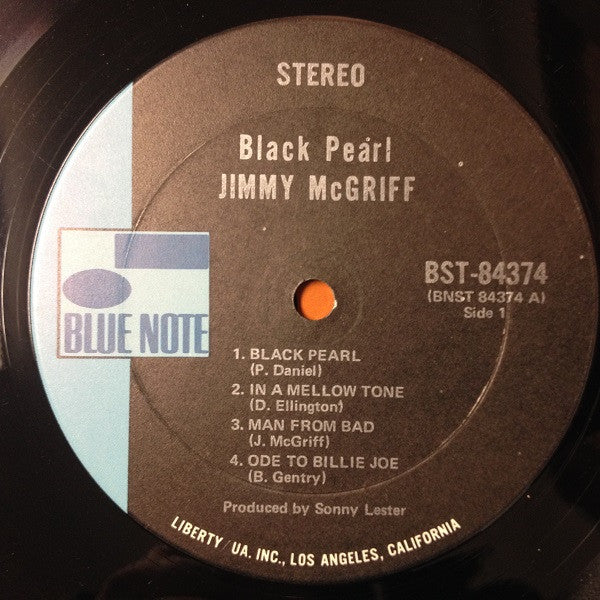 Jimmy McGriff : Black Pearl (LP, Album)