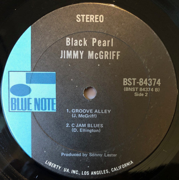 Jimmy McGriff : Black Pearl (LP, Album)