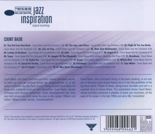 Count Basie : Blue Note Jazz Inspiration - Count Basie (CD, Comp)