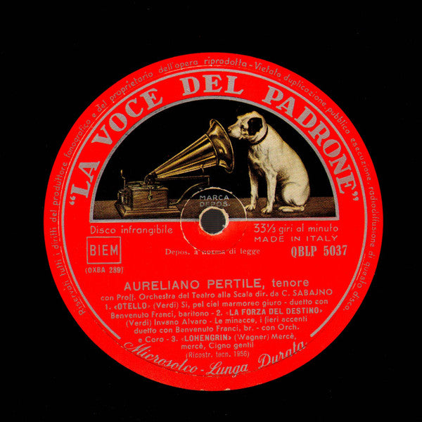 Aureliano Pertile : Recital (10", Comp)