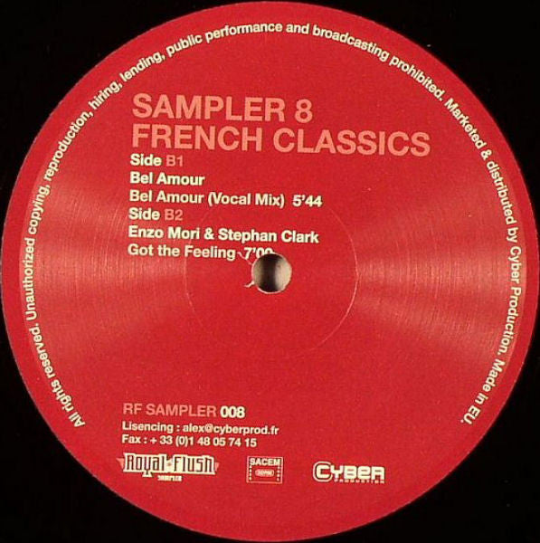 Various : Sampler 8 French Classics (12", Smplr)
