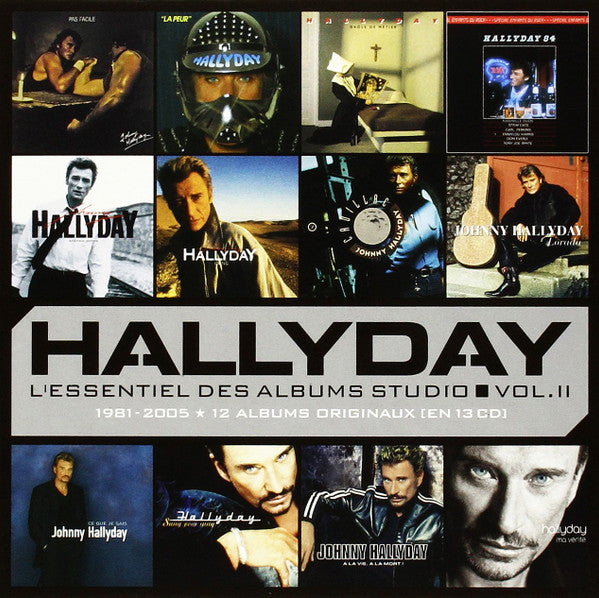 Johnny Hallyday : L'essentiel Des Albums Studio Vol. II (1981 - 2005) (Box, Comp + CD, Album, RE + CD, Album, RE + CD, Al)