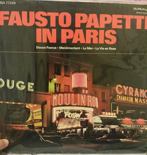 Fausto Papetti : Fausto Papetti In Paris (LP, Album)