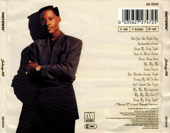 Johnny Gill : Johnny Gill (CD, Album, RE)
