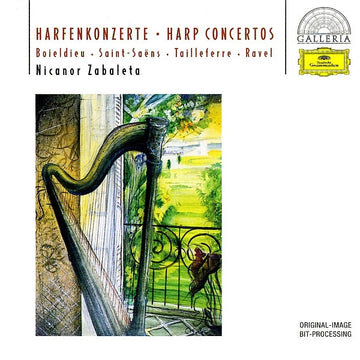 François-Adrien Boieldieu, Camille Saint-Saëns, Germaine Tailleferre, Maurice Ravel, Nicanor Zabaleta : Harfenkonzerte = Harp Concertos (CD, Comp, RM)