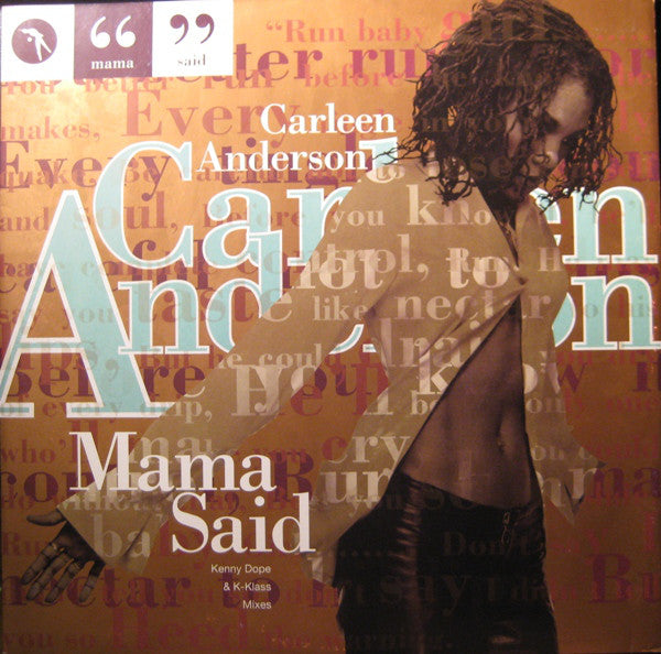 Carleen Anderson : Mama Said (12")