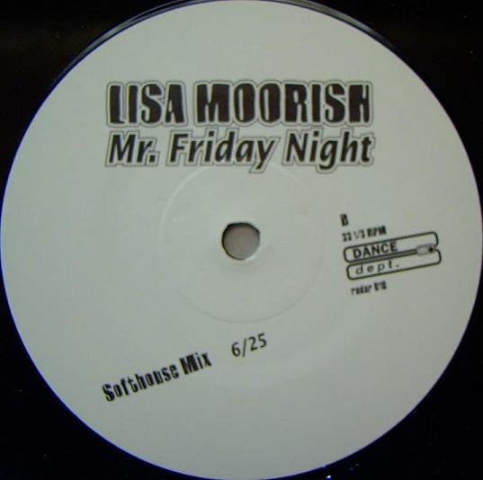 Lisa Moorish : Mr. Friday Night (The Mixes) (12")