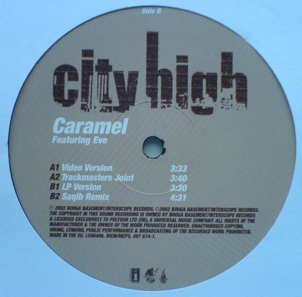 City High Featuring Eve (2) : Caramel (12", Single)