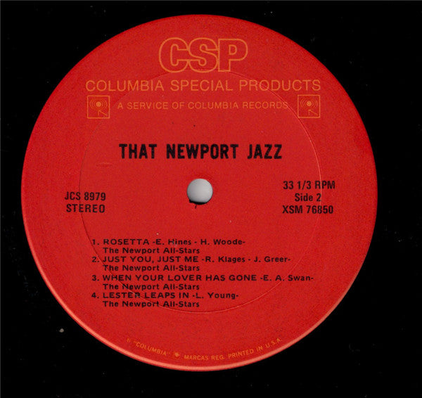 Various : That Newport Jazz (LP, Comp, RE)