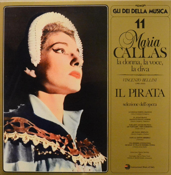 Maria Callas, Giuseppe Verdi, Vincenzo Bellini, Gaetano Donizetti, Luigi Cherubini, Christoph Willibald Gluck, Gaspare Spontini : Maria Callas: La Donna, La Voce, La Diva; Nrs. 11 - 20 (10xLP, Mono + Box, Comp)