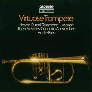 Joseph Haydn, Henry Purcell, Leopold Mozart, Georg Philipp Telemann : Virtuose Trompete (LP, Comp, RE)