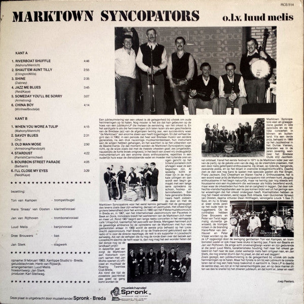 Marktown Syncopators : Feel The Jazz Vol. 7 (LP, Album)