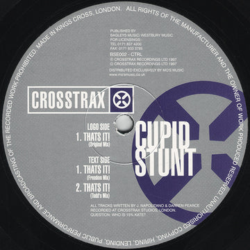 Cupid Stunt : Thats It! (12")